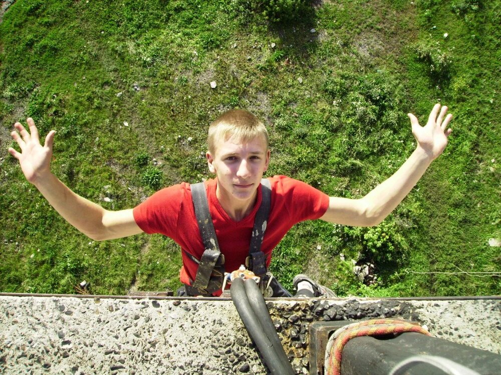 Монтаж на высоте в 2011 году